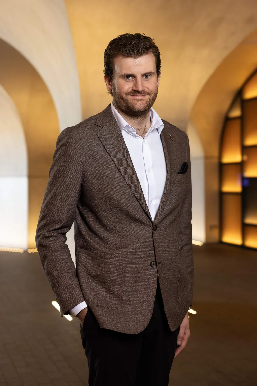 Portrait of Max Gruber